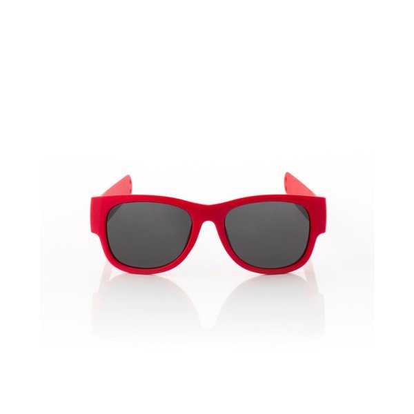 Červené sluneční srolovatelné dětské brýle InnovaGoods Sunfold Kids Mondial Spain-image-2
