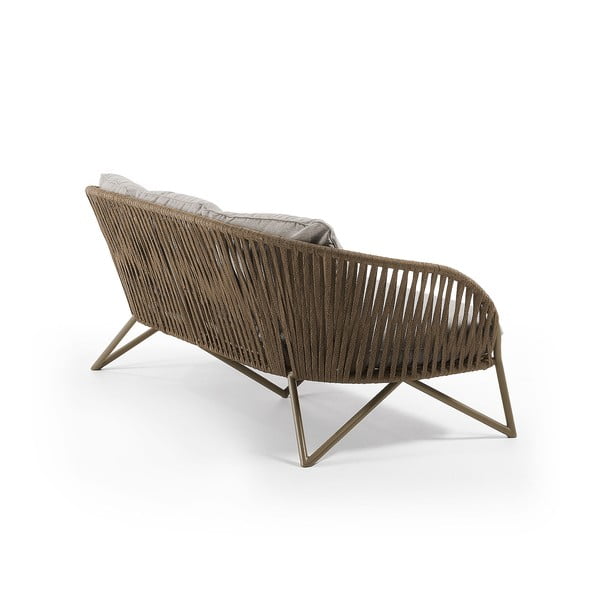 Světle hnědá zahradní pohovka Branzie – Kave Home-image-2