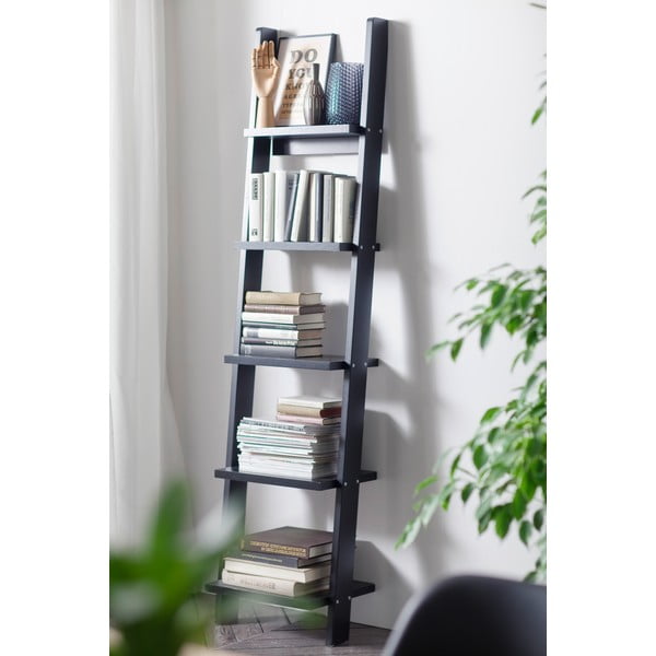 Černá police Tenzo Strada, 188 x 45 cm-image-3