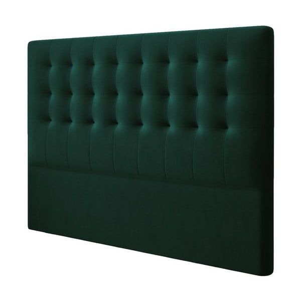 Lahvově zelené čelo postele se sametovým potahem Windsor & Co Sofas Athena, 200 x 120 cm-image-2