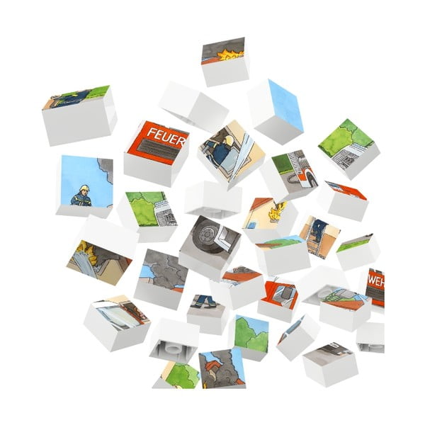 Dětské puzzle Hubelino Hasičská jednotka-image-1
