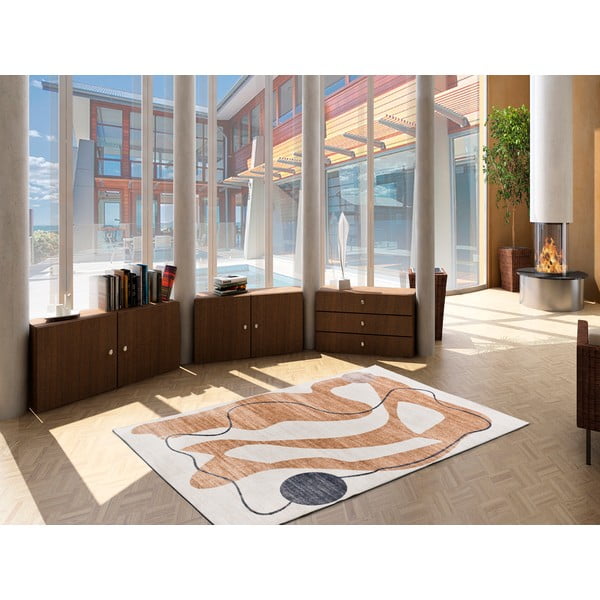 Oranžový koberec 160x230 cm Class – Universal-image-2