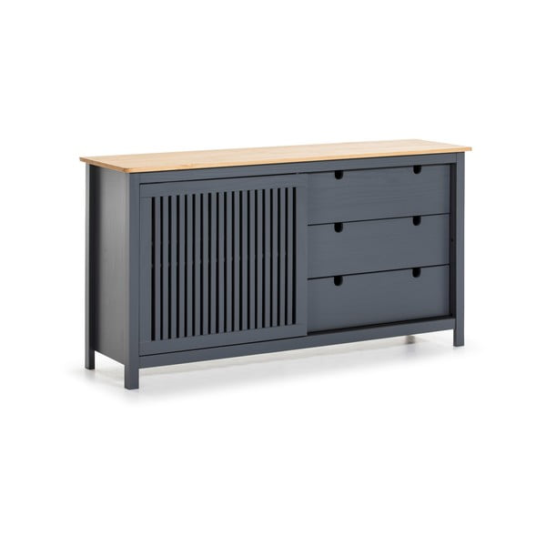Šedá dřevěná komoda Marckeric Bruna-image-2