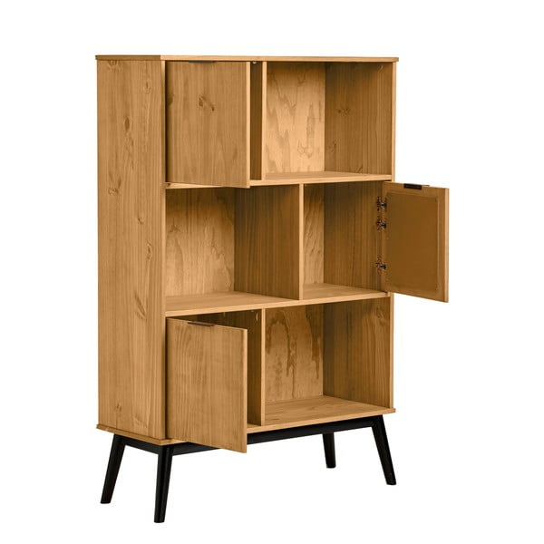 Knihovna z borovicového dřeva Marckeric Natasha-image-3