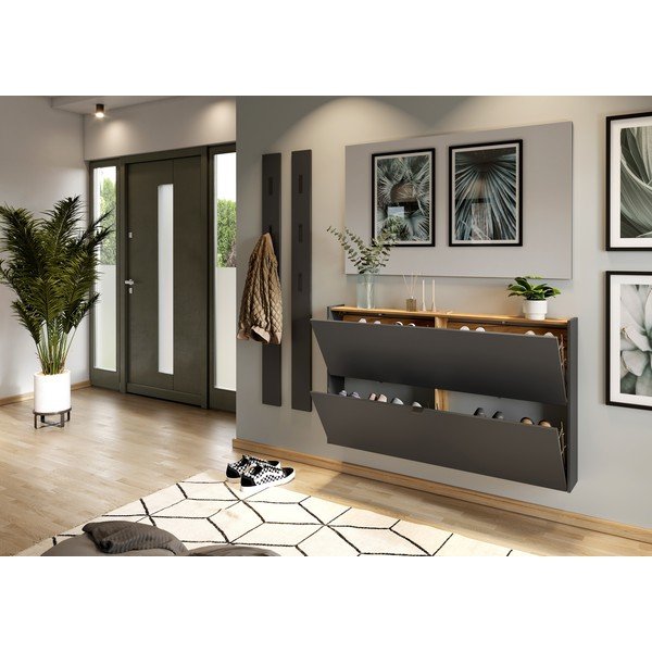 Antracitový výklopný botník Ameca – Germania-image-4