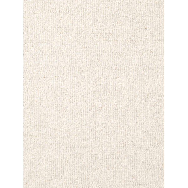 Krémový ručně tkaný vlněný kulatý koberec ø 160 cm Puristic Knots – Elle Decoration-image-4