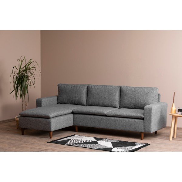 Světle šedá rohová pohovka (levý roh) Lungo – Balcab Home-image-2