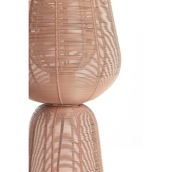 Světle červená stolní lampa (výška 42 cm) Aboso – Light & Living-image-1