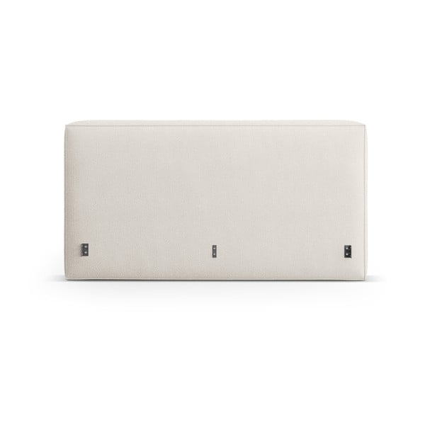 Krémové čalouněné čelo postele 249x100 cm Olivia – Micadoni -image-4