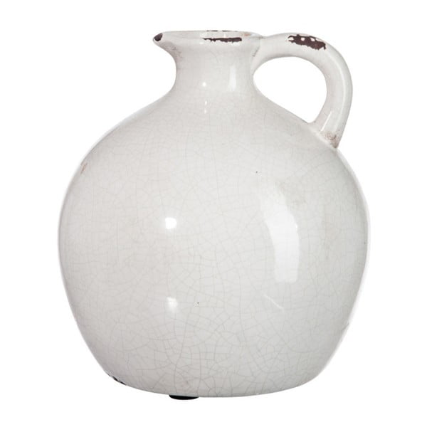 Keramická váza J-Line Glossy, 23 cm