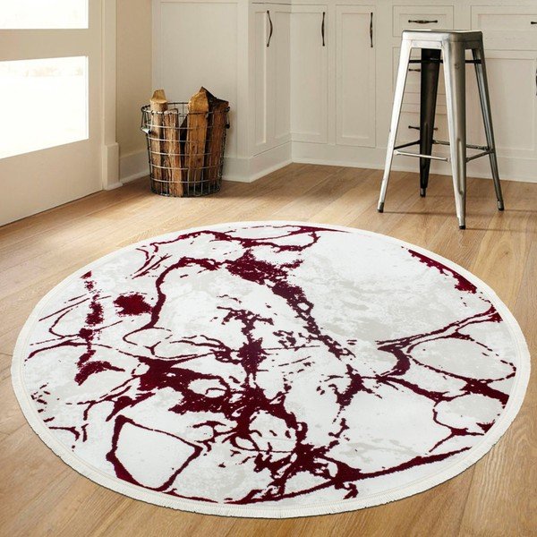 Koberec Extravagante Rojo, ⌀ 150 cm