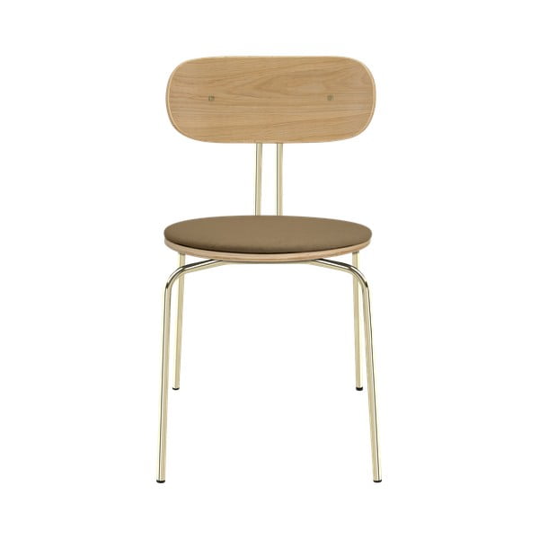 Jídelní židle ve zlato-světle hnědé barvě Curious – UMAGE-image-2