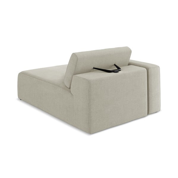 Béžový modul pohovky (levý roh) Kalea – Makamii-image-4