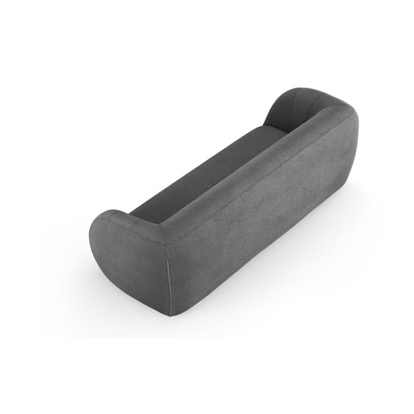 Šedá pohovka z textilie bouclé 230 cm Essen – Cosmopolitan Design-image-3