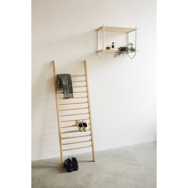 Nástěnná police s bílým rámem EMKO Dessus-image-3