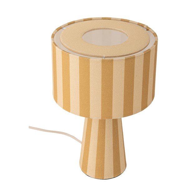 Žlutá látková stolní lampa s textilním stínidlem (výška 30 cm) Emmie – Bloomingville-image-3