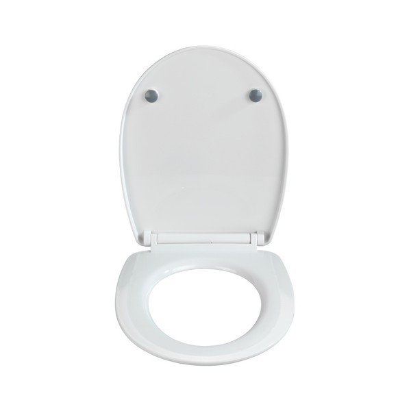 Bílé WC sedátko z termoplastu Wenko Tilos-image-1