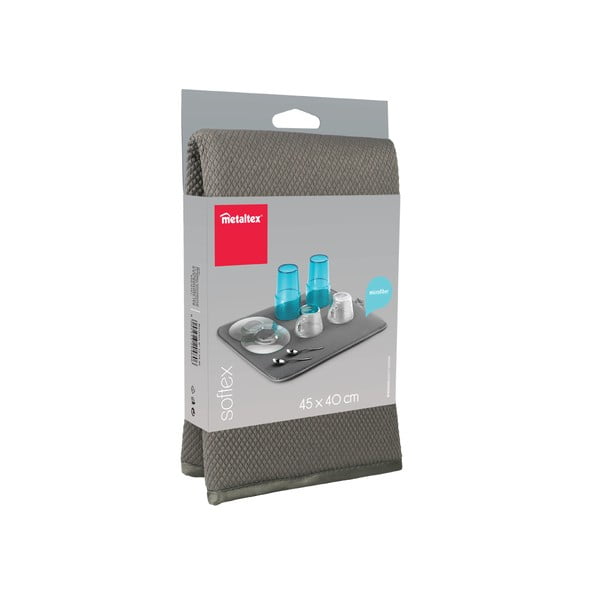 Sušící podložka na nádobí z mikrovlákna Metaltex, délka 45 cm-image-3