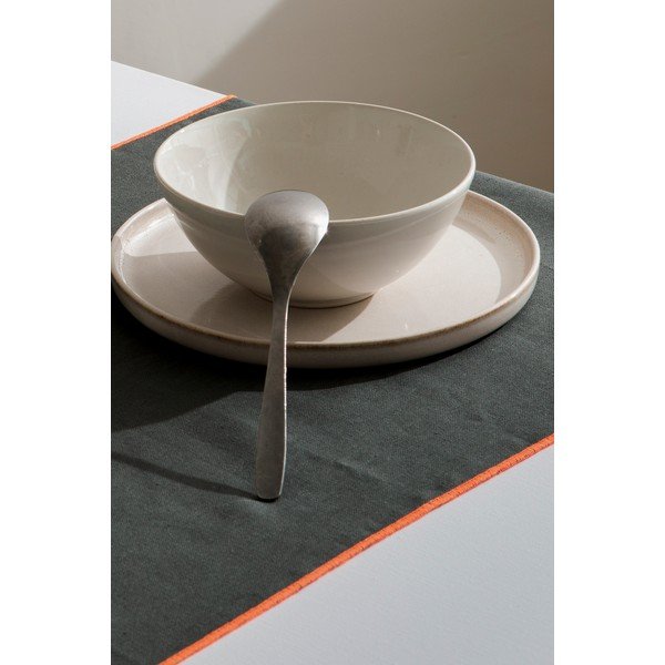 Lněné běhouny na stůl v sadě 2 ks 41x130 cm Contrast Edge – Really Nice Things-image-4