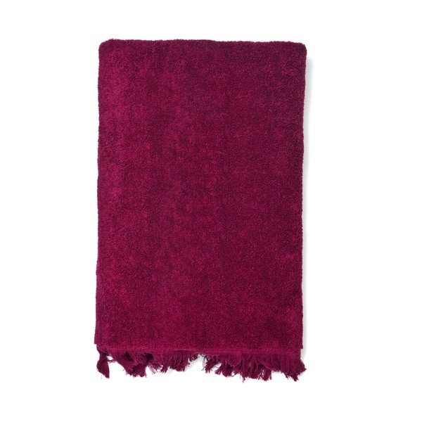 Sada 6 červených ručníků a 2 osušek ze 100% bavlny Bonami Selection-image-1