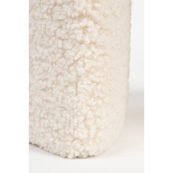 Krémová čalouněná stolička Noxx – White Label-image-4