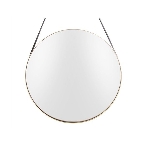 Nástěnné zrcadlo s rámem ve zlaté barvě PT LIVING Balanced, ø 47 cm-image-1