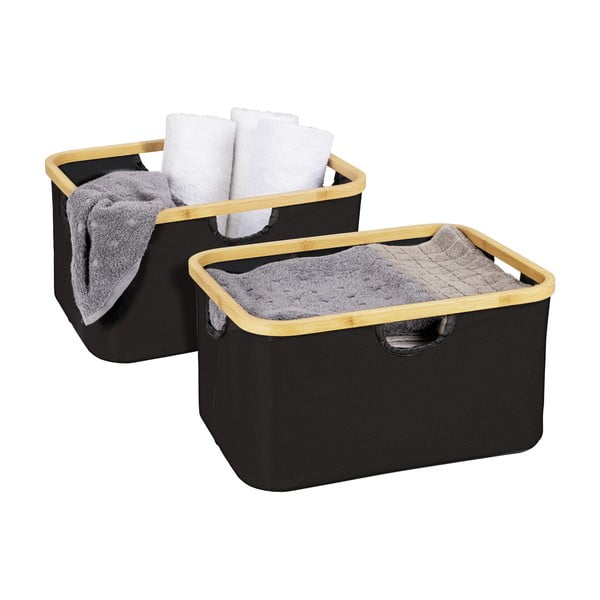 Úložné látkové košíky v sadě 2 ks Ecori – Wenko-image-3