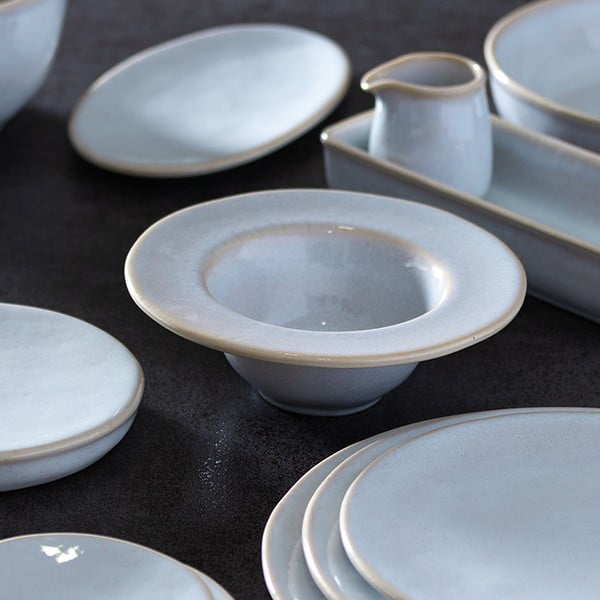 Bílá kameninová servírovací mísa Costa Nova Roda, 9 x 36,5 cm-image-1