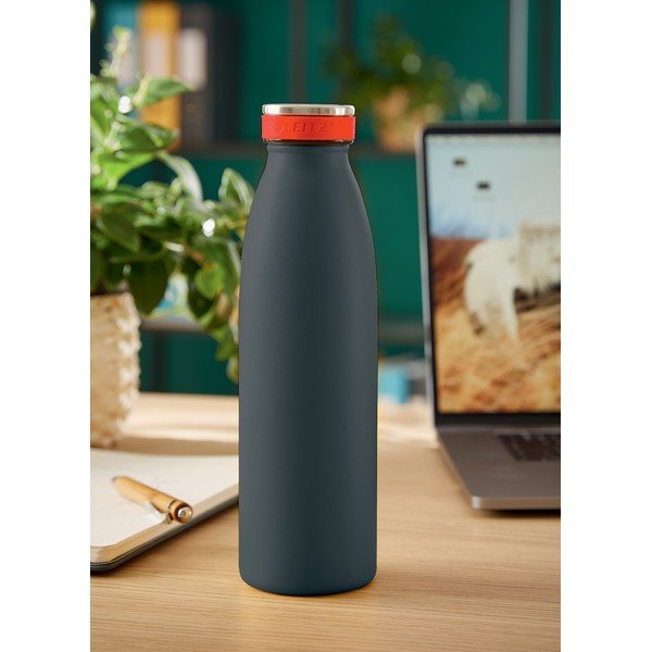 Šedá láhev na vodu Leitz Cosy, objem 0,5 l-image-1