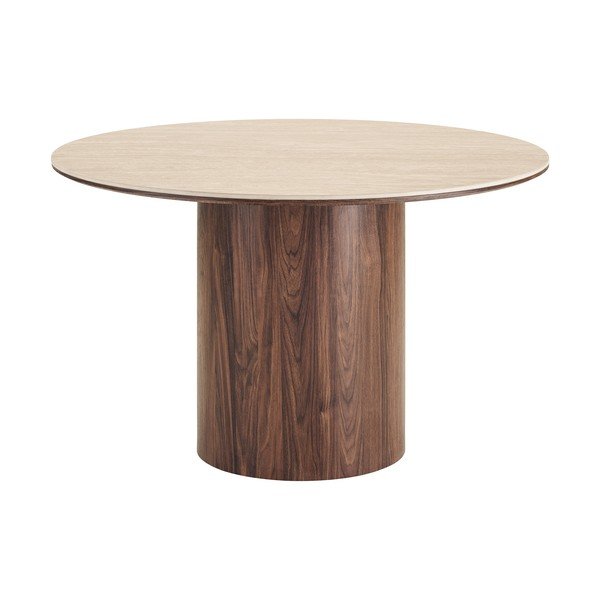 Kulatý jídelní stůl s keramickou deskou ø 120 cm Delphi – House Nordic
