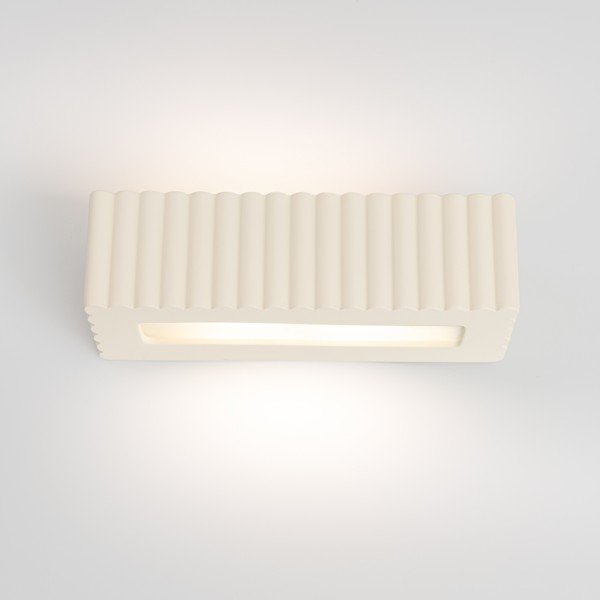 Béžové keramické nástěnné svítidlo Rivena – Sollux-image-2