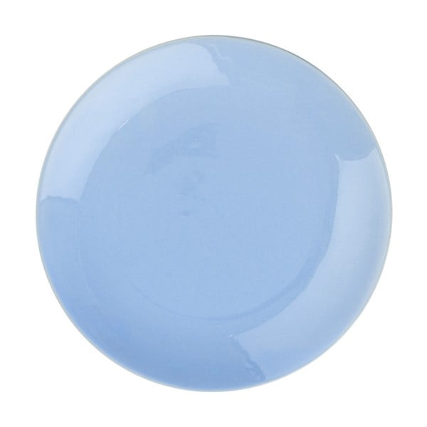Světle modrý keramický talíř Butlers Sphere, ⌀ 20,5 cm