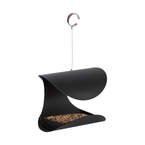 Černé závěsné krmítko Esschert Design Sleek-image-2