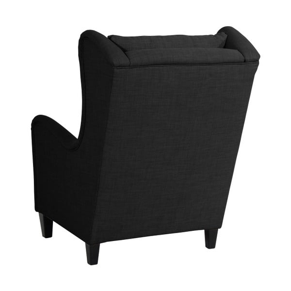 Antracitové křeslo ušák Max Winzer Merlon Anthracite-image-1