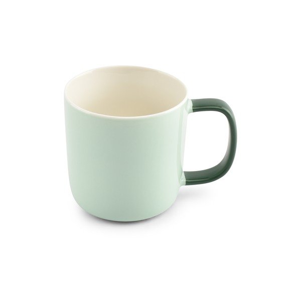 Světle zelený hrnek z kostního porcelánu 370 ml Mae – ONA-image-2