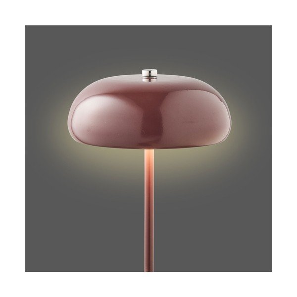 Vínová kovová stolní lampa (výška 23 cm) Margate – House Nordic-image-4