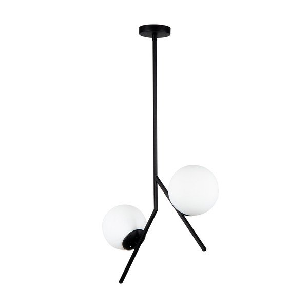 Černé závěsné svítidlo Squid Lighting Diagonal, výška 74 cm-image-2