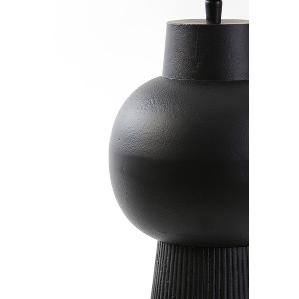 Matně černý podstavec stolní lampy 33 cm Shaka – Light & Living-image-2