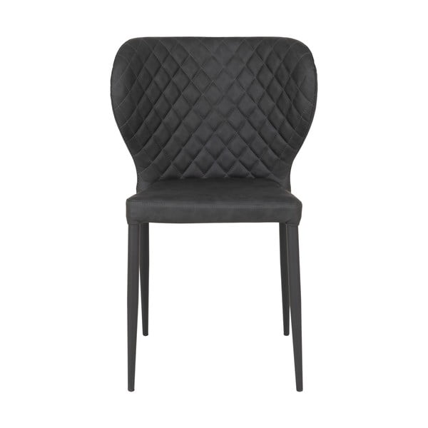 Tmavě šedé jídelní židle v sadě 4 ks Pisa – House Nordic-image-3