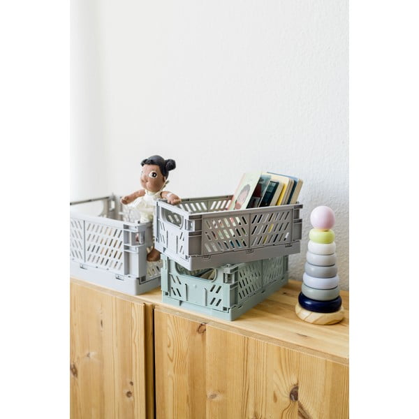 Plastové dětské úložné boxy v sadě 3 ks - Kindsgut-image-2