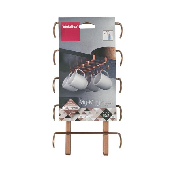 Závěsný držák na hrnky v měděné barvě Metaltex-image-4