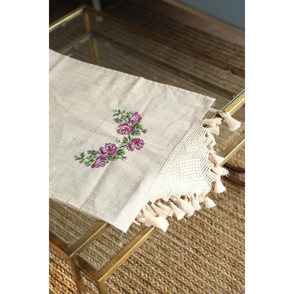 Bavlněný běhoun na stůl 45x150 cm Cross – Oyo Concept-image-3