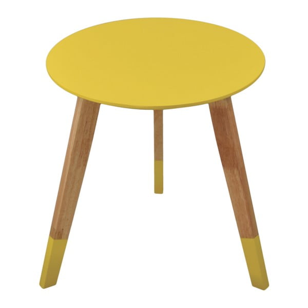 Žlutý stolek Incidence Colorama