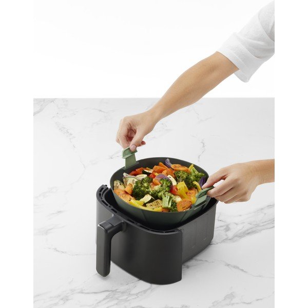 Silikonový košík do horkovzdušné fritézy 23x23 cm L – Lékué-image-3