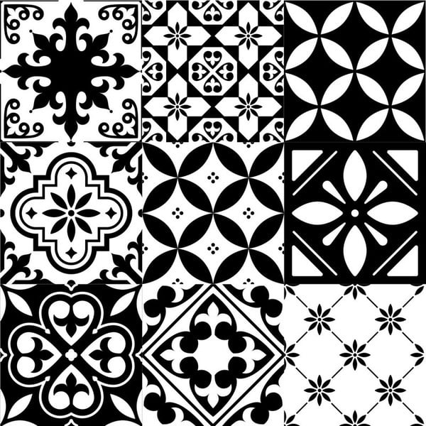 Samolepka na podlahu Ambiance Vanesa, 50 x 50 cm-image-1