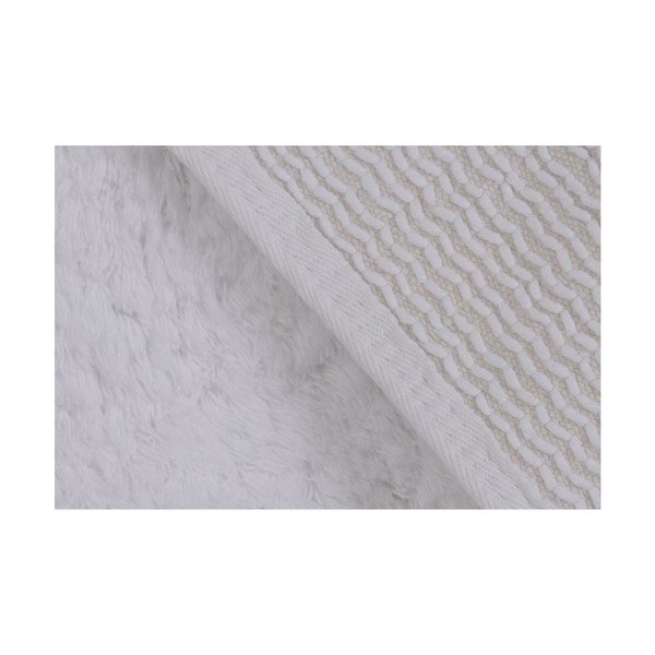 Bílá koupelnová předložka Confetti Bathmats Organic 1500, 50 x 85 cm-image-1