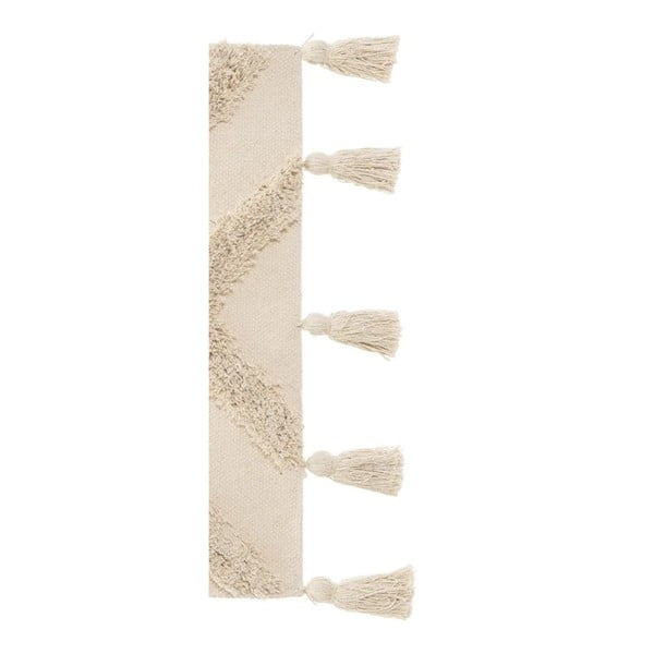 Krémový pratelný bavlněný koberec 50x80 cm – Casa Selección-image-2