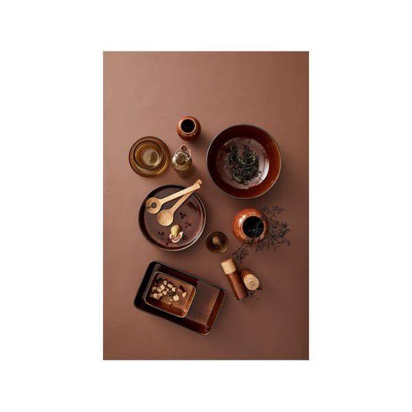 Jantarová keramická sada mlýnků na pepř a sůl 2 ks Gastro Amber – Bitz-image-2