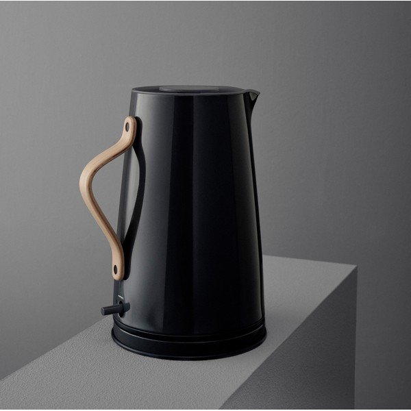 Černá rychlovarná konvice z nerezové oceli 1,2 l Emma – Stelton-image-1