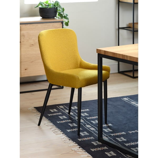 Žlutá jídelní židle Ontario – Unique Furniture-image-1